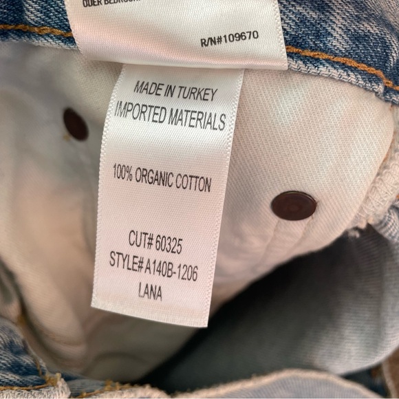 AGOLDE lana mid rise vintage straight jeans - Picture 8 of 8